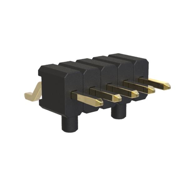 BL1315-11xxZ-PG-1.5 series, single-row pin plugs for surface mounting (SMD) horizontal with guides in the Board, pitch 2,0 mm, Board-to-Board connectors, pin headers and sockets > pitch 2,0 mm