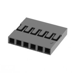 2226A-XX (BLS-XX) series, single row sockets housings for the wire, pitch 2,54 mm, Board-to-Board connectors, pin headers and sockets > pitch 2,54 mm