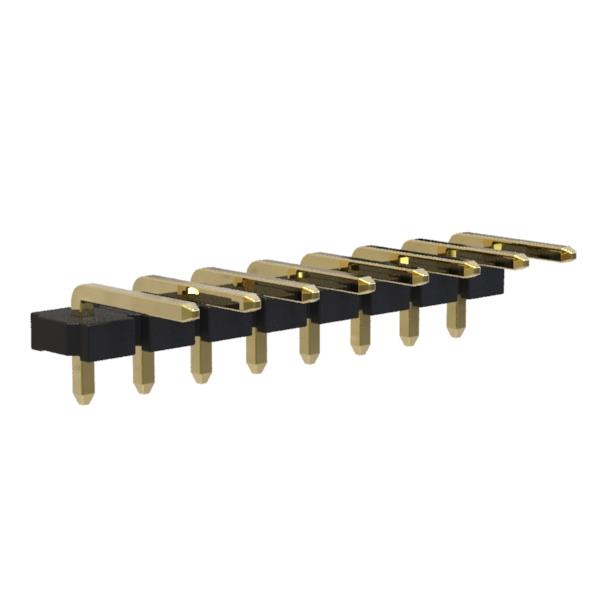 BL1932-11xxR series, pin headers single-row angle, pitch 3,96 mm, Board-to-Board connectors > pitch 3,96 mm