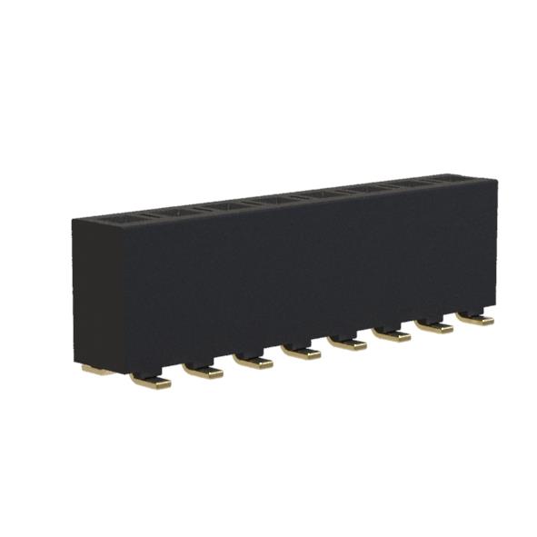 BL2289-01xxS series, single-row straight sockets, pitch 3,96 mm, Board-to-Board connectors > pitch 3,96 mm