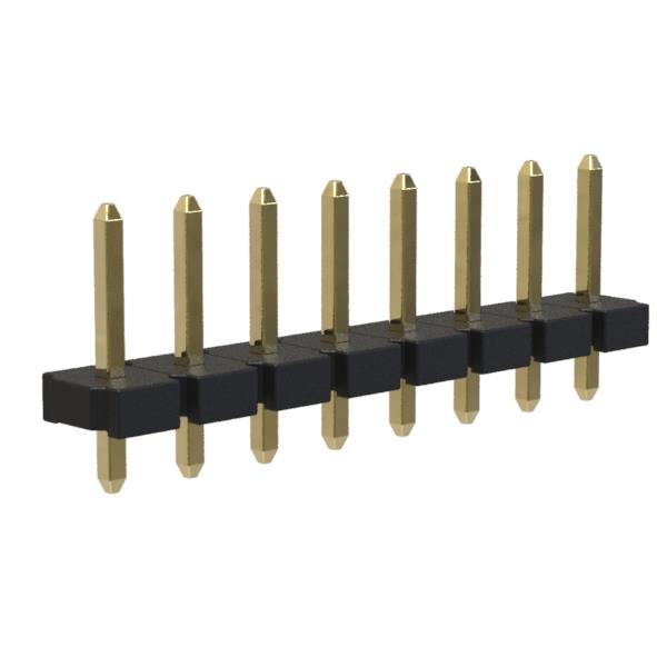BL1125-11xxS series, Pin header straight single row, pitch 5,08 mm, Board-to-Board connectors > pitch 5,08 mm