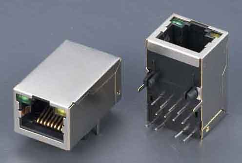 SK01-111001PNL / RJ45 With Integrated Magnetics / Modular Jack / Connectors