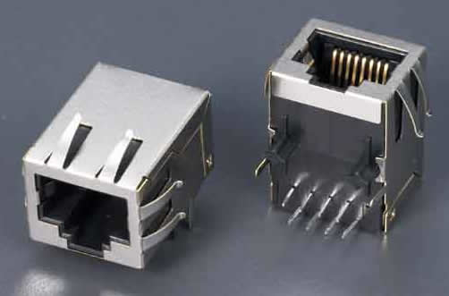 SK02-110019ANL / RJ45 With Integrated Magnetics / Modular Jack / Connectors