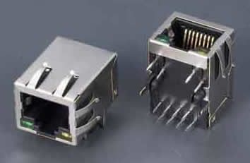 SK02-111030NL / RJ45 With Integrated Magnetics / Modular Jack / Connectors