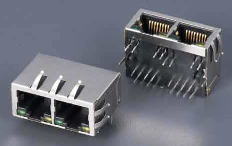 SK02-211008NL / RJ45 With Integrated Magnetics / Modular Jack / Connectors