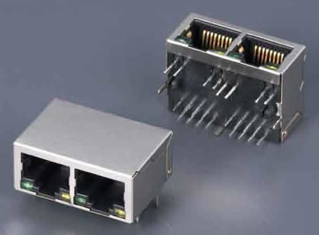 SK02-211009NL / RJ45 With Integrated Magnetics / Modular Jack / Connectors