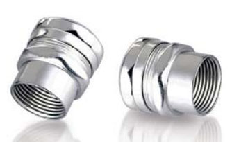 Female Thread Stainless Steel Fittings For Convoluted Metal Conduits