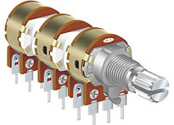 R1260G-_A_-, Rotary Potentiometers 12 mm
