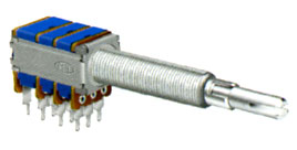 R12CDS-TA1-, Rotary Potentiometers 12 mm