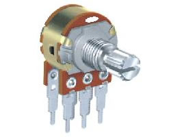 R1610G-_A_-, Rotary Potentiometers 16 mm