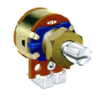 R1617S-13KQD2-, Rotary Potentiometers 16 mm