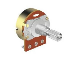 R2410N-_B1-, Rotary Potentiometers 24 mm, Резисторы переменные (потенциометры) роторного Typeа 24 mm