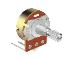 R2410N-_D1-, Rotary Potentiometers 24 mm, Резисторы переменные (потенциометры) роторного Typeа 24 mm