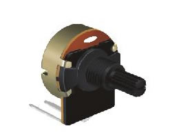 R2415N-_D1-, Rotary Potentiometers 24 mm, Резисторы переменные (потенциометры) роторного Typeа 24 mm