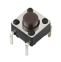 TS66HM, 6x6 DIP-type touch switch legs, Tact Switch