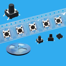 TVCM01 4.5x4.5 mm Lowprofile tact switches SMD