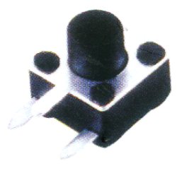 TVCP03 4.5x4.5 mm Lowprofile tact switches DIP