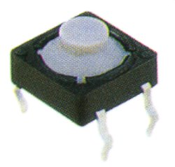 TVFP10 7.8x7.8mm tact switches DIP with increased motion of lever