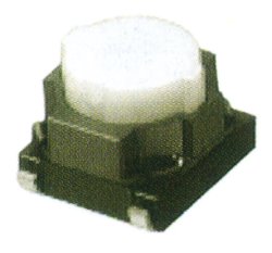TVFU01 6.0x6.0mm tact switches SMD with increased motion of lever